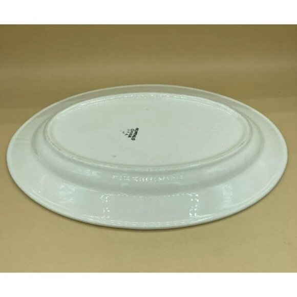 Buffalo China Blue Willow Large Oval Platter 12 1/2" Restaurant Ware - Picture 6 of 9